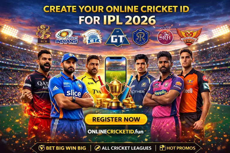 Cricket stadium during night match with floodlights